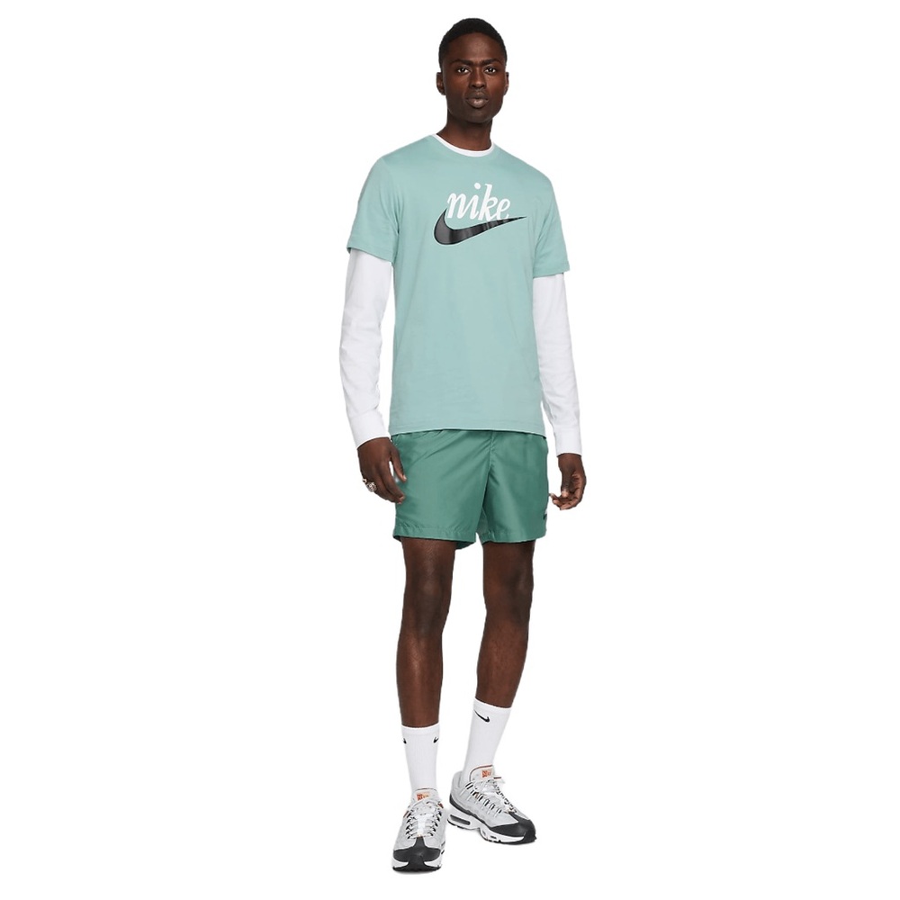 NIKE Men's Sportswear Futura Tee 2 - Mineral - Picture 2 of 14